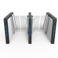 Torniquete de Velocidad para Peatones, Acero Inoxidable, Motor sin Escobillas, RFID, Código QR, Reconocimiento Facial, Control de Acceso, Anti-Embestida de Trasera, Gimnasio
