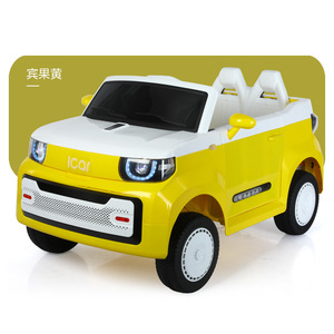 Mini Auto Eléctrico de 4 Ruedas Más Vendido en Existencia, Personalizado con Asiento de Pasajero Tipo <span class=keywords><strong>Cochecito</strong></span>, Auto Eléctrico para Niños - Product Image 1