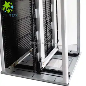 Grand espace de stockage pcb rack bas prix PCB Magazine Rack réglable pcb rack