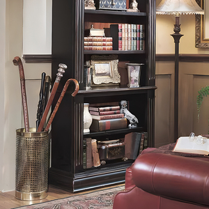 Tủ sách MDF cổ điển có tính năng xoay, nội thất văn phòng nhà truyền thống - Giá sách gỗ và tủ lưu trữ hồ sơ - Product Image 3