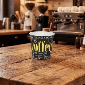 <b>Small</b> Capacity 4Oz 6Oz Coffee Tea Fruit Carton Paper Food Packaging Cup Plastic Free to Go Water Based Coated Cups - Product Image 4
