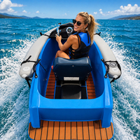Kart électrique en fibre de verre haute performance, directement de l'usine, mini jet ski pour parcs aquatiques et entreprises de location
