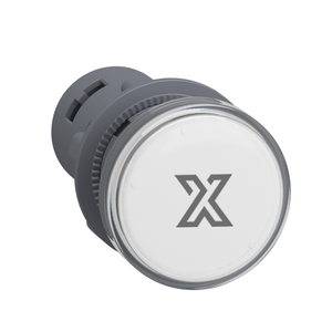 สวิตช์เลือกแบบ XA2EVF1LC ประกอบด้วยหัวสวิตช์เลือกและฐานหน้าสัมผัส - Product Image 1