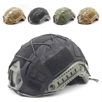 Couverture de casque tactique de camouflage résistant à l'usure de haute qualité, couverture de casque réglable pour l'équipement extérieur de sécurité de défense