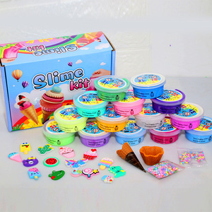 Custom Private Label Ice Cream Slime Kit False Water Fluffy Cloud Slime - Product Image 5