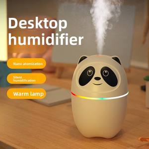 <span class=keywords><strong>Humidifier</strong></span> Panda Merah Mini USB Plastik Lucu Grosir, Humidistat, Suara Rendah, Garansi 1 Tahun, LED 7 Warna, Portabel - Product Image 4