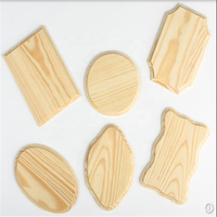Formes artisanales en bois non finies Découpes en bois Découpées au laser Blancs de planche de bois de toute forme Plaques murales en pin Signes pour bricolage Artisanat d'art