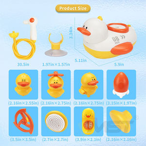 Jouets <span class=keywords><strong>de</strong></span> <span class=keywords><strong>bain</strong></span> pour bébé, salle <span class=keywords><strong>de</strong></span> <span class=keywords><strong>bain</strong></span> pour enfants, baignoire, <span class=keywords><strong>jeu</strong></span> d'eau, <span class=keywords><strong>canard</strong></span> électrique, Portable, ensemble <span class=keywords><strong>de</strong></span> pommeau <span class=keywords><strong>de</strong></span> douche jaune, douche <span class=keywords><strong>de</strong></span> <span class=keywords><strong>canard</strong></span> - Product Image 5