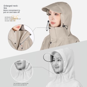 Usuto da <span class=keywords><strong>donna</strong></span> per adulti da uomo <span class=keywords><strong>impermeabile</strong></span> per auto elettrica a batteria per moto lungo corpo intero Anti-pioggia in PVC Oxford panno pioggia - Product Image 3