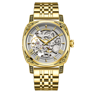 Kuerst Coolstone Đồng Hồ Nam Cho Thụy Sĩ Thương Hiệu Thép Không Thấm Nước Vành Đai Khắc Quay Số Thép Không Gỉ Quyến Rũ 20Mm Trường Hợp Hợp Kim Thời Trang - Product Image 2