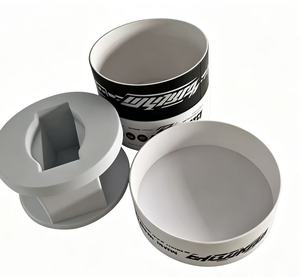 Custom Round Cylindrical Paper Packaging Box for Electronic Accessories Watch Gift Box - Product Image 2
