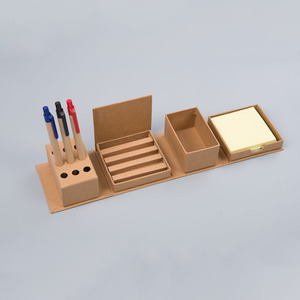 Khuyến mại nâu kraft hộp giấy sáng tạo vuông ghi chú dán đóng hộp thiết lập với tự dính tính năng cho giáo dục - Product Image 3