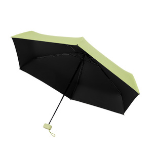 Parapluie pliant cinq volets léger pour femme, protection solaire 50% UV, <span class=keywords><strong>personnalisable</strong></span>, impression de logo, vente en gros - Product Image 5