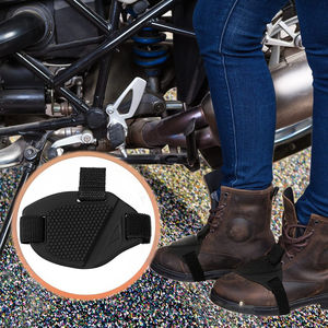 Protectores de Palanca de Cambios para Motocicleta, Ajustables, de Goma, Antideslizantes y Antidesgaste, Accesorios para Botas de Motocicleta - Product Image 1