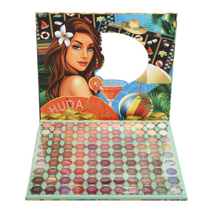 Palette de maquillage d'ombres à paupières, vente en gros, Palette de maquillage <span class=keywords><strong>color</strong></span>ée hautement pigmentée pour fille, marque privée - Product Image 2