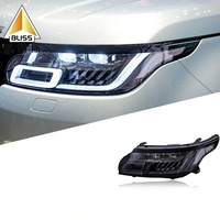 Pièces de course, verre de phare de voiture LHQD10, ensemble de phares modifiés, phares LED pour Land Rover Range Rover 2014-2017