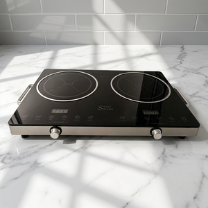 Cocina de Inducción Portátil de 4400W con 2 Hornillas, Precio de Fábrica, Electrodomésticos de Cocina para Interiores y Exteriores - Product Image 5