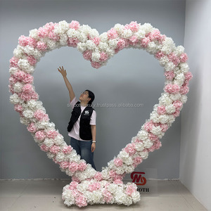 ดอกกุหลาบเทียมรูปหัวใจสำหรับตกแต่งในงาน - Product Image 4