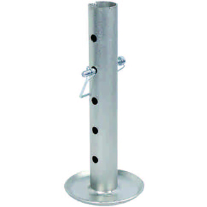 1BJY-JT-02 Nouvelle plaque de pied de cric de remorque avec goupille de verrouillage Capacité 5000LBS Pièces et accessoires - Product Image 5