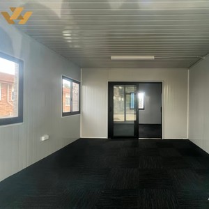 Conteneur modulaire préfabriqué en acier à assemblage rapide 20FT 40FT avec panneaux ondulés pour stand ou maison - Product Image 3