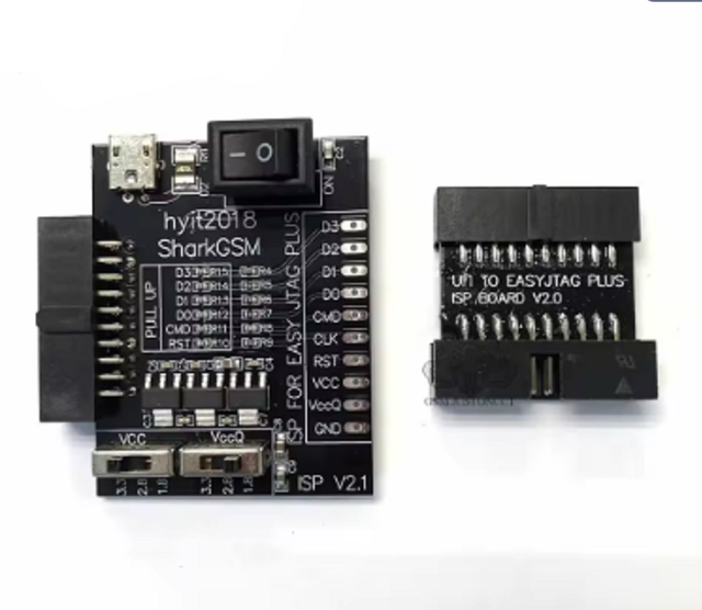 2024 NEW ISP TOOL eMMC Hardware V2.0 Compatible with Z3X Easy Jtag Plus Box and FUI Box for Mobile Phone Repair
