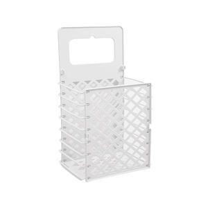 Panier de rangement moderne pliable en PP de grande capacité, durable, mural, pour vêtements, salle de bain, toilettes, sac à linge sale - Product Image 5