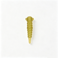 1000 PIÈCES Accessoires de pêche à la carpe Manchons aligneurs de ligne en silicone en forme de ver de 16 mm Protecteur de ligne Anti-emmêlement AG196