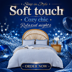 Modern Elegant Reversible Lightweight Fluffy All Season 3 Pieces Comforter <strong>Bed</strong> <strong>Set</strong> for Holiday House - Product Image 3