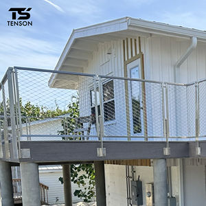 Usine directe personnalisable <span class=keywords><strong>moderne</strong></span> en acier inoxydable grillage système de garde-corps extérieur balcon escalier <span class=keywords><strong>terrasse</strong></span> barrière de sécurité jardin - Product Image 2