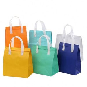 Bolsa Térmica Aislante de Tela No Tejida Reutilizable Ecológica de Alta Calidad con Asa, Venta al por Mayor - Product Image 1