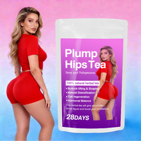 Thé en sachets pour les fesses, formule naturelle à base de plantes certifiée ISO, saveur herbacée, pour raffermir et augmenter le volume des fesses, à base de Rhizoma Polygonati, 10 sachets