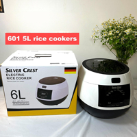 Cuisinière à riz multifonctionnelle 6L, cuisinière à riz électrique intelligente pour la maison, grande capacité, minuterie programmable
