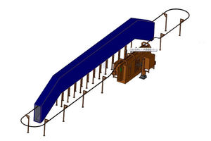 فرن طلاء بصناعة نفق مخصص للبيع - Product Image 6