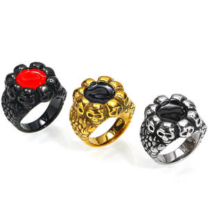 แฟชั่นเครื่องประดับแหวนสำหรับผู้หญิงเครื่องประดับแหวนสแตนเลสเครื่องประดับแหวนเครื่องประดับชุบทองแหวนหมั้นบาเกอันิลโล - Product Image 1