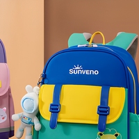 Sac à dos pour enfants personnalisé, mignon, géométrique, imperméable, avec poche latérale, léger, durable, pour garçons et filles