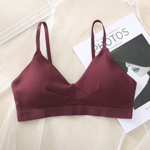 Reggiseni da donna in <span class=keywords><strong>cotone</strong></span> Wildness, comodi e traspiranti, senza <span class=keywords><strong>ferretto</strong></span>, per adolescenti - Product Image 4