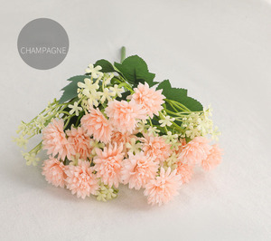 All'ingrosso classico 18 teste primavera margherite <span class=keywords><strong>viola</strong></span> di colore fiori artificiali per la decorazione domestica - Product Image 4