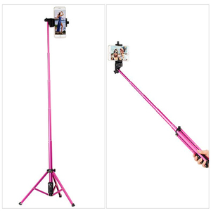 Yunteng-Palo de selfi extensible vct 1688, <span class=keywords><strong>Mini</strong></span> trípode de mesa para teléfono móvil Universal, temporizador - Product Image 5