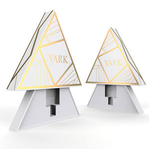 กล่องบรรจุภัณฑ์แบบสามเหลี่ยม CR คุณภาพสูงรุ่นใหม่ ป้องกันเด็กเปิดได้ พร้อมแผ่น EVA/กระดาษเสริม - Product Image 3