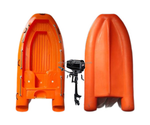 Bateaux de pêche à appâts <span class=keywords><strong>en</strong></span> PE pour 2 à 4 personnes, 3,5 m, 4,1 m, bateaux <span class=keywords><strong>en</strong></span> plastique, navigation, sauvetage d'urgence, utilisés - Product Image 1