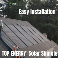 Quacent panneaux solaires de haute qualité bipv tuiles solaires toit BIPV panneaux solaires bardeaux panneaux solaires série C
