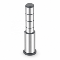 Pilier de guidage HASCO compatible marque SJHY Z03 avec rainure d'huile et goupille de guidage à deux étages pour moule de précision optimisé pour cycles élevés