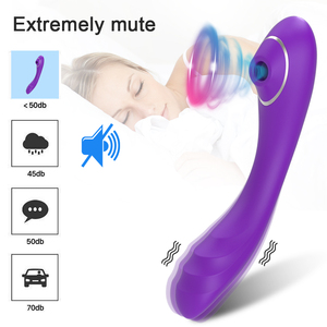 प्यारा लड़की योनि मालिश नरम सिलिकॉन योनि Dildo के Vibrators चूसने थरथानेवाला महिला Masturbator 6 गति सेक्स खिलौने - Product Image 6