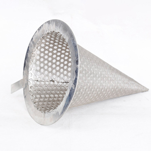 Nouveau filtre <span class=keywords><strong>conique</strong></span> temporaire en acier inoxydable, filtre à liquide en métal, composants du noyau du filtre - Product Image 4