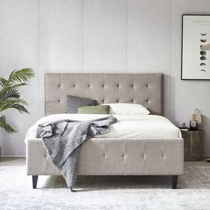 Di alta qualità Queen & King Size <span class=keywords><strong>legno</strong></span> e tessuto Villa <span class=keywords><strong>letto</strong></span> con alta testiera mobili per la casa in <span class=keywords><strong>legno</strong></span> <span class=keywords><strong>letto</strong></span> <span class=keywords><strong>matrimoniale</strong></span> design - Product Image 2