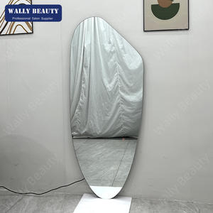 Wallybeauty Salon de coiffure Miroir Lumière LED Salon Miroir Station - Product Image 5