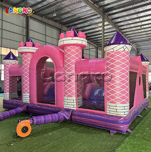 <span class=keywords><strong>Castillo</strong></span> Inflable Princesa, <span class=keywords><strong>Precio</strong></span> <span class=keywords><strong>de</strong></span> Fábrica, <span class=keywords><strong>Castillo</strong></span> Hinchable Morado y Rosa en Venta - Product Image 4