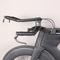 Vélo de Triathlon Contre la Montre Complet en Fibre de Carbone TT912 FM-TT912 avec Roues 700c et Frein à Disque 2x11 Vitesses