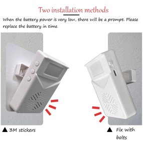 Jrgkjcp nhà máy Outlet hệ thống báo động không dây PIR cảm biến chuyển động Detector cửa an ninh âm thanh loa báo động còi báo động - Product Image 2
