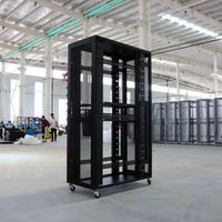 Armoire à batteries extérieure W-TEL IP65 étanche pour télécommunications, 19 pouces, avec climatiseur électrique